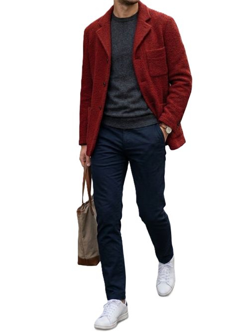 giacca velona rosso Barena | GIU56360531830 ROSSO
